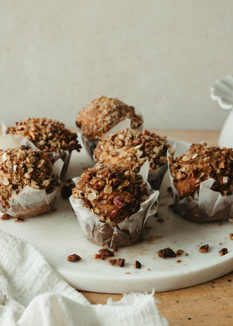 banana nut muffins scaled