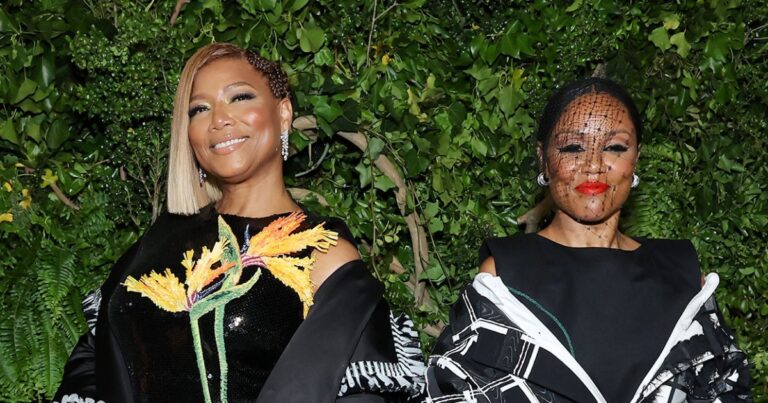 Feature Queen Latifah Joined by Longtime Partner Eboni Nichols at 2024 Met Gala