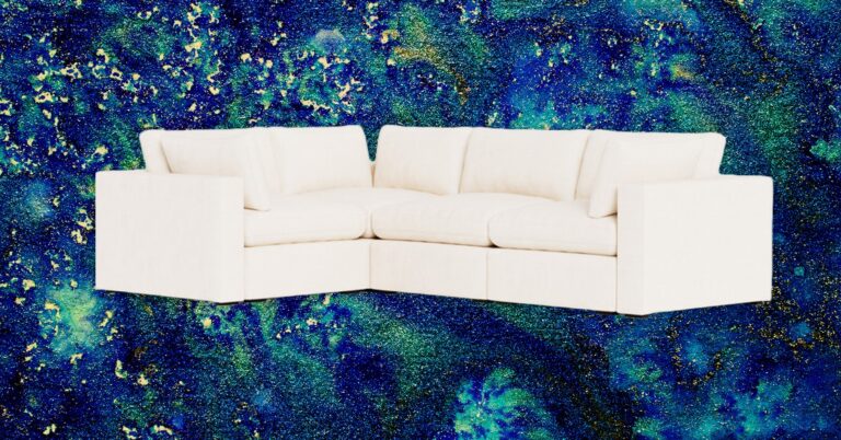 Cozey Ciello XL Couch Abstract Background SOURCE Cozey
