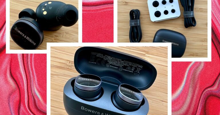 Bowers Wilkins Pi8 Wireless Earbuds Reviewer Collage 082024 SOURCE Simon Lucas