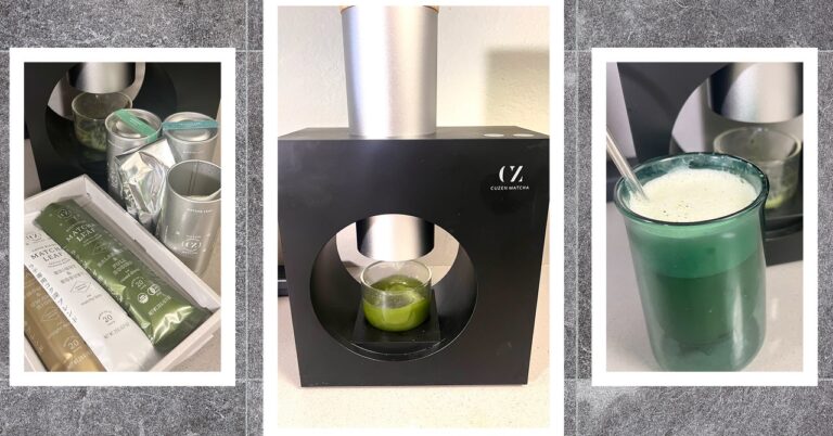 Cuzen Matcha Electric Matcha Maker Reviewer Collage 102024 SOURCE Andrew watman