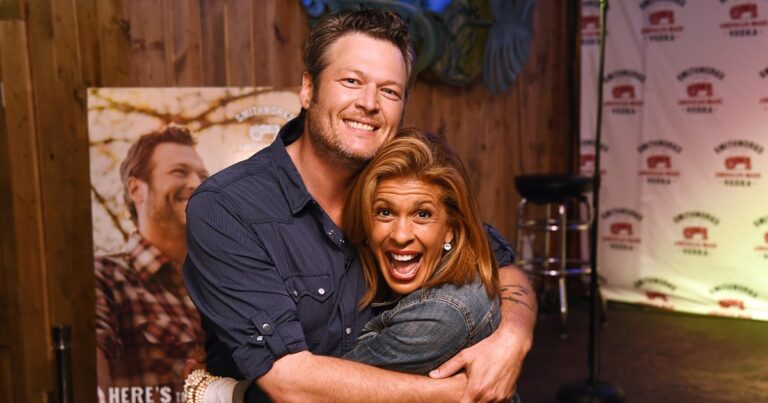 Blake Shelton Says Hoda Kotb Once Ran Away From Him at a Party