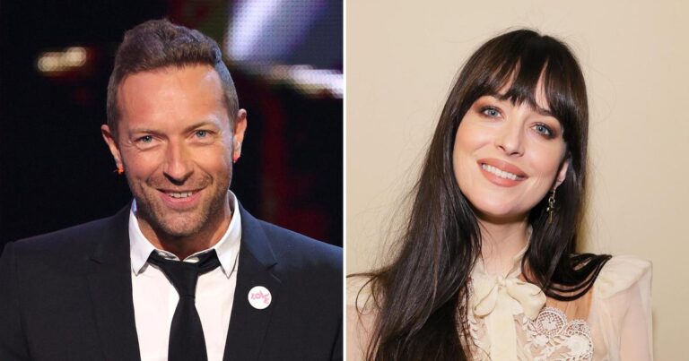 Chris Martin and Dakota Johnson Quiet Split Speculation With Rare Outing in India 759