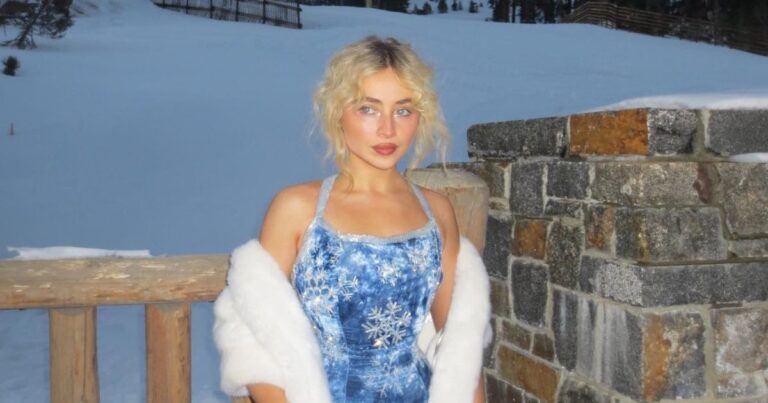 Sabrina Carpenter Turns a Ski Resort Into Her Own Personal Fashion Show 1 e1735918963333