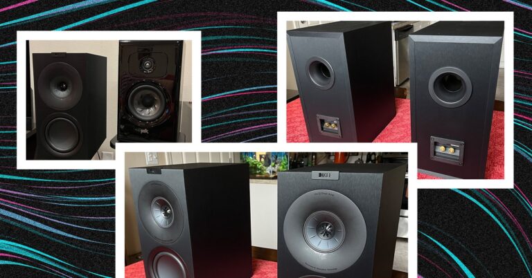 KEF Q Concerto Meta Speakers Reviewer Collage 022025 SOURCE Ryan Waniata