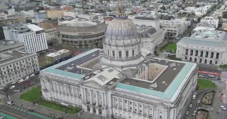 sf city hall aerial 121123