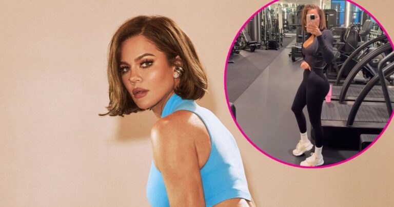 Khloe Kardashian Shows Off Butt Contouring Leggings FTR