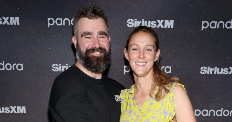 Kylie Kelce Isnt A Fan of Push Presents What Has Jason Given Her 1
