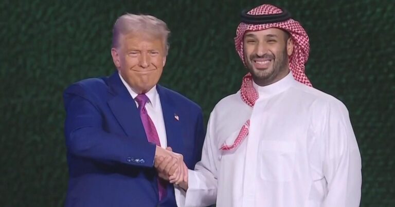 cbsn fusion whats behind trumps focus on business deals during saudi visit thumbnail